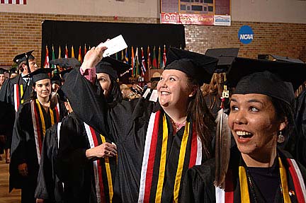 Graduate commencement.