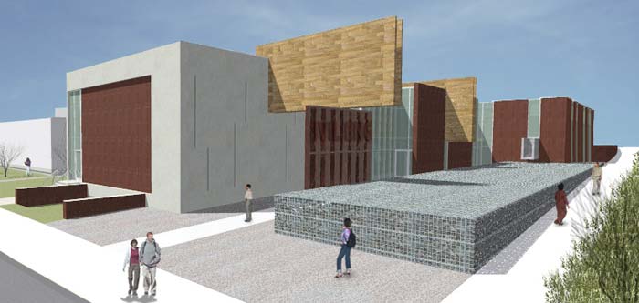 Artist rendering of new Civil Engineering Building.