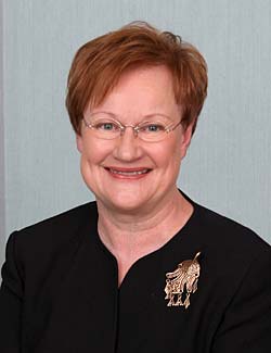 Republic of Finland President Tarja Halonen