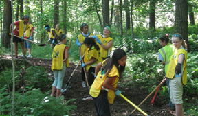 Volunteers of Bagley Nature Area Restoration