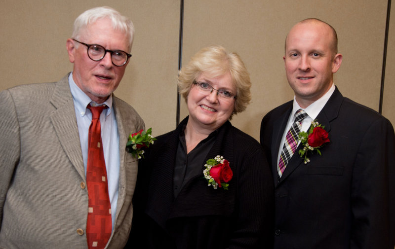 (l-r) Bill Shipley, Bonnie Flesland, and Chad Albers