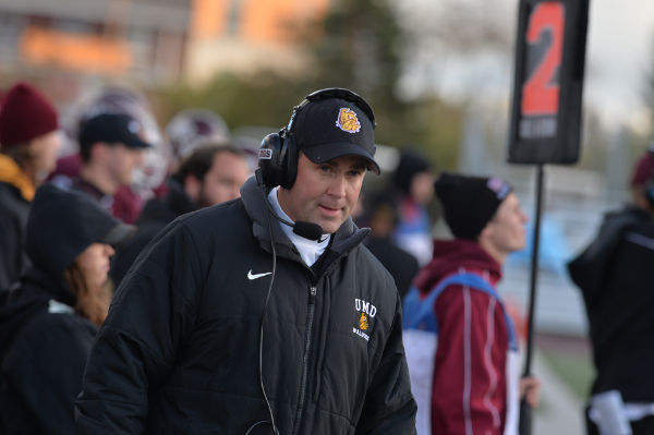 UMD football coach Wiese