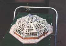 Lower Greenhouse made of gingerbread