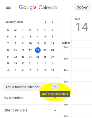 UMD: Subscribe to Academic Calendar with Google Calendar