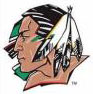 Fighting Sioux mascot.