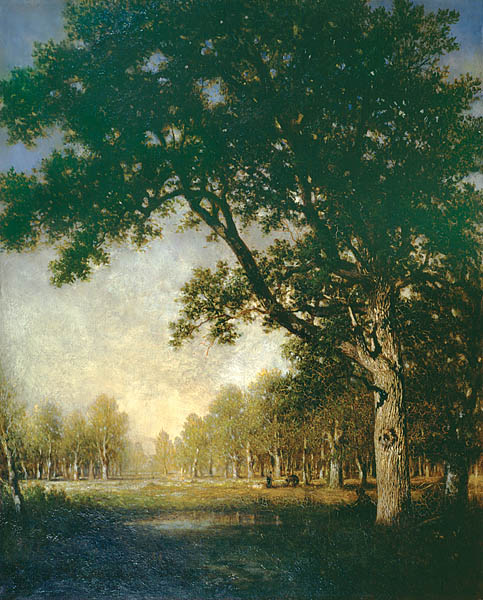 French Forest painting