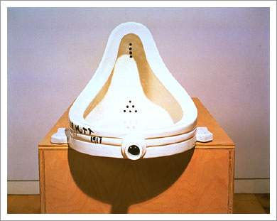 duchamp's fountain